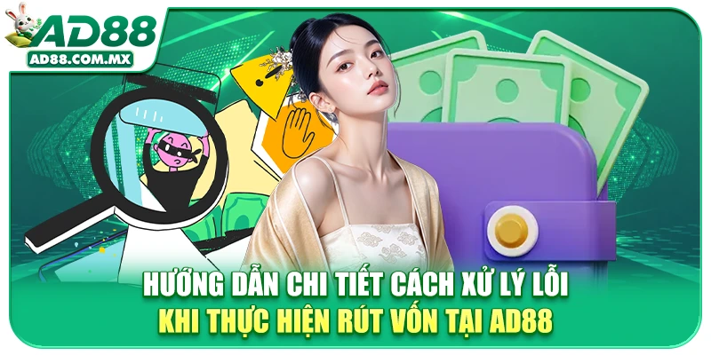 Hướng dẫn chi tiết cách xử lý lỗi khi thực hiện rút vốn tại AD88