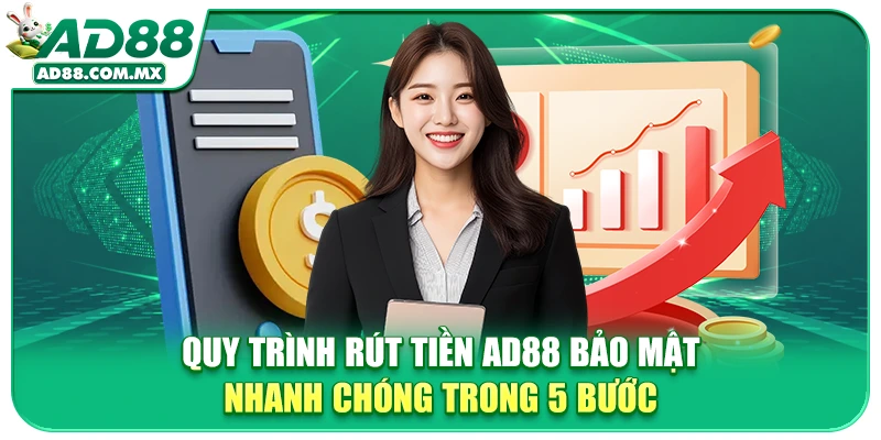 Quy Trình Rút Tiền AD88 Bảo Mật, Nhanh Chóng Trong 5 Bước