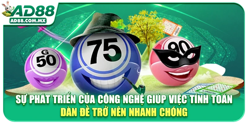 Sự phát triển của công nghệ giúp việc tính toán dàn đề trở nên nhanh chóng
